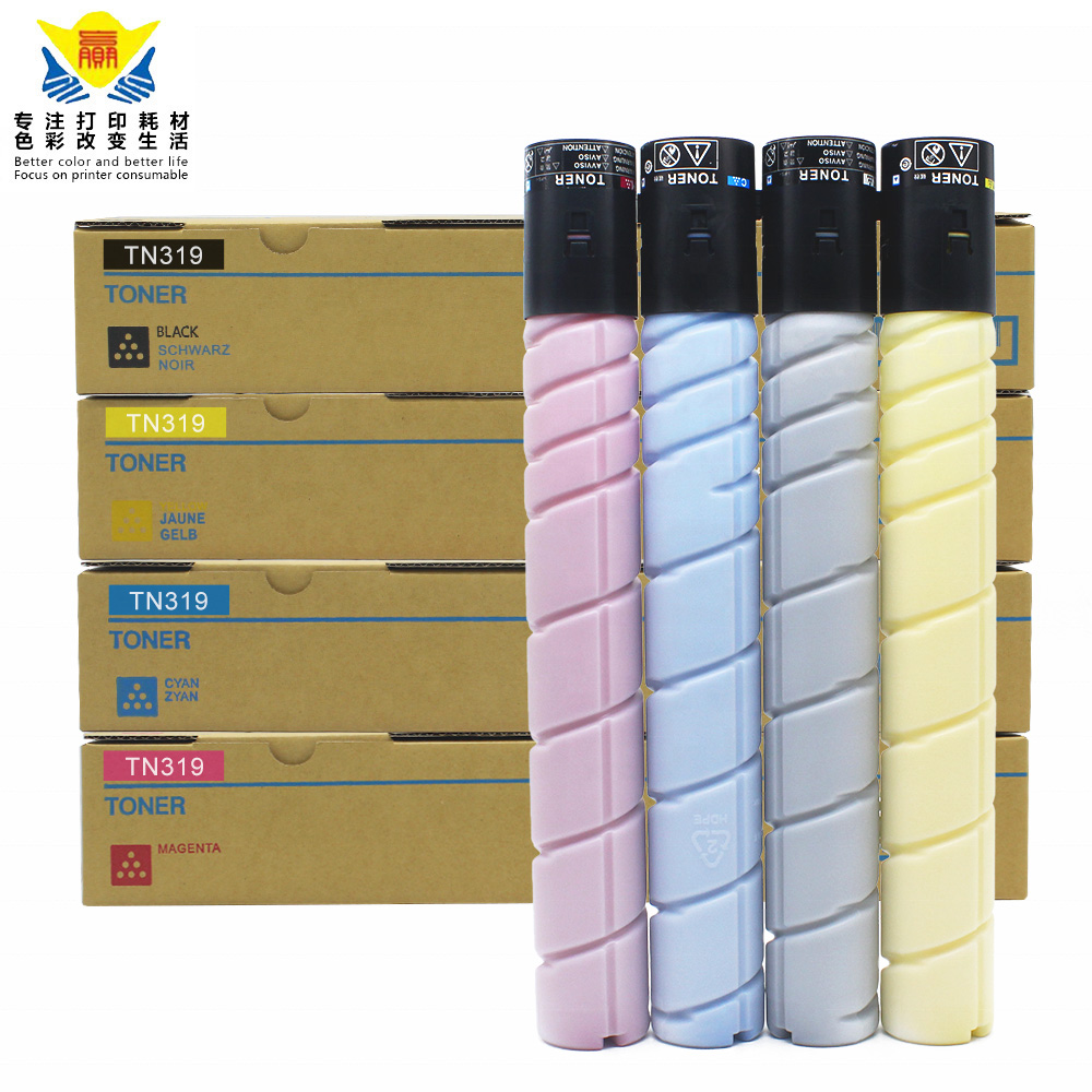 TN319 CMY Genuine Konica Minolta Toner Color Set For C360 C Lot of 3
