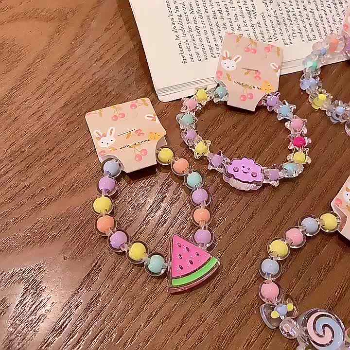 Kuromi Armband Für Mädchen - Personalisiertes Kinder Armband Mit Anhänger