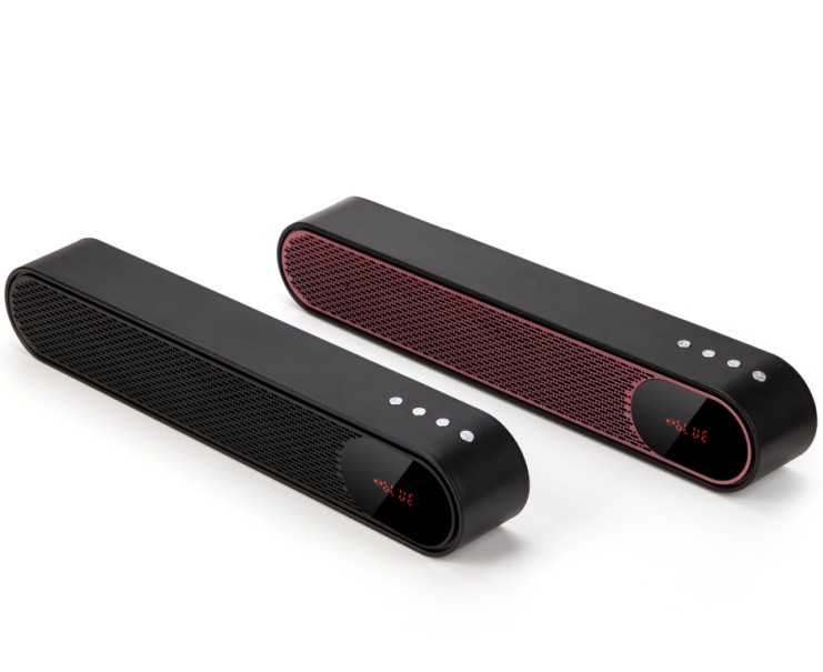 Портативная звуковая панель с объемным звучанием, новейшая звуковая панель с синими зубьями и встроенным сабвуфером, наборы микрофонов, беспроводная звуковая панель с синими зубьями