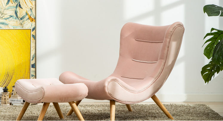 Modern Design Living Room Furniture Table And Chair Single Seat Sofa Chair