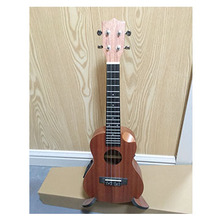 Factory wholesales high quality 24"UKULELE ALL MAHOGANY DEMI-CUT WAY UK WITH EQ