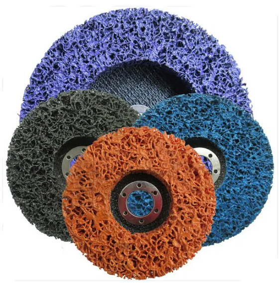 4" 4.5" 5" Rust Remover Grinder Wheel Purple Blue For Car Polishing