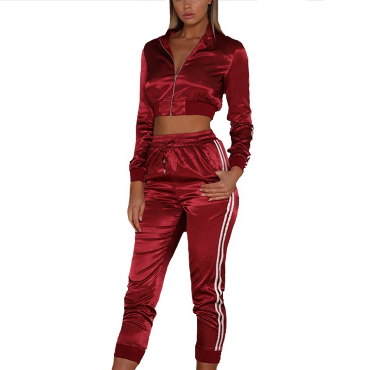 satin sweatsuit