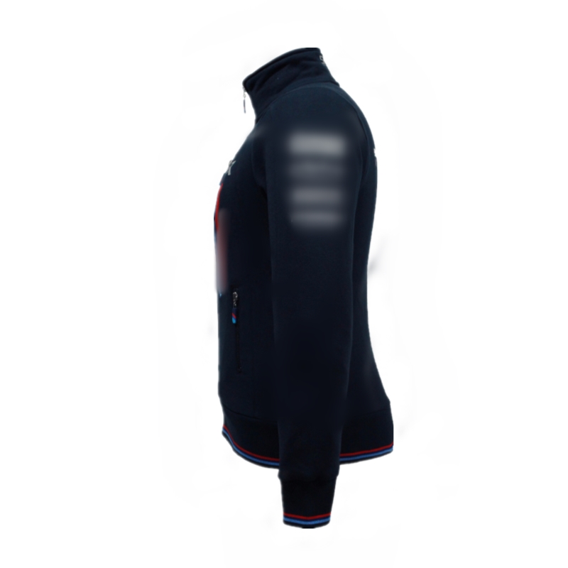 Лидер продаж, классический темно-синий удобный мужской топ с принтом логотипа для осени и зимы