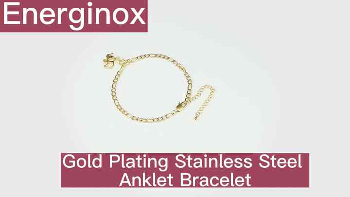 Wholesale Woman Elephant 24k Gold Plated Ankle Bracelet