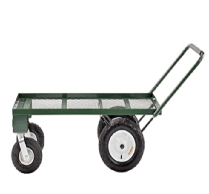 Heavy Duty Steel Flat Wagon