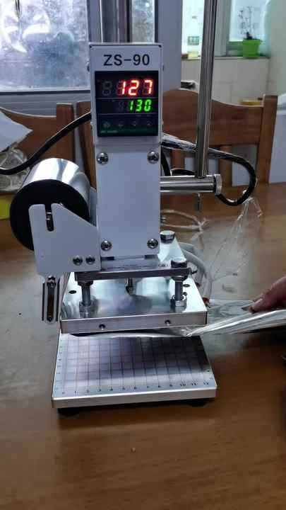 WT 90DS Digital Manual Hot Foil Stamping Machine for Bronzing