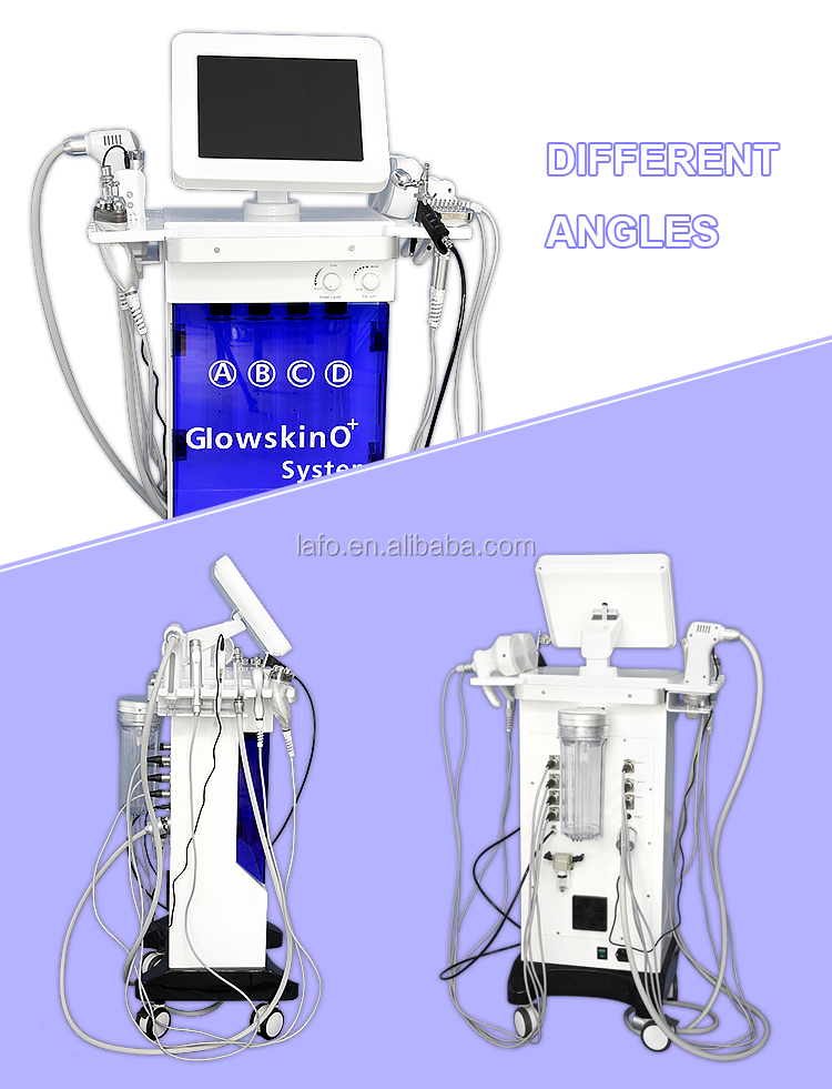 HOTTEST 11 in 1 multifunction microdermabrasion professional hydro dermabrasion / microdermabrasion machine