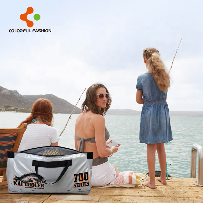 Сумка из ламинированной ткани в виде акулы, ПВХ прочная Рыболовная Сумка, большой уличный мешок для хранения рыб