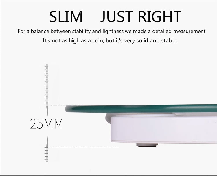 Hot sale Digital Body Scale 180KG/396LB personal Glass Fat High Quality Customizable Round Bathroom Electronic Scale