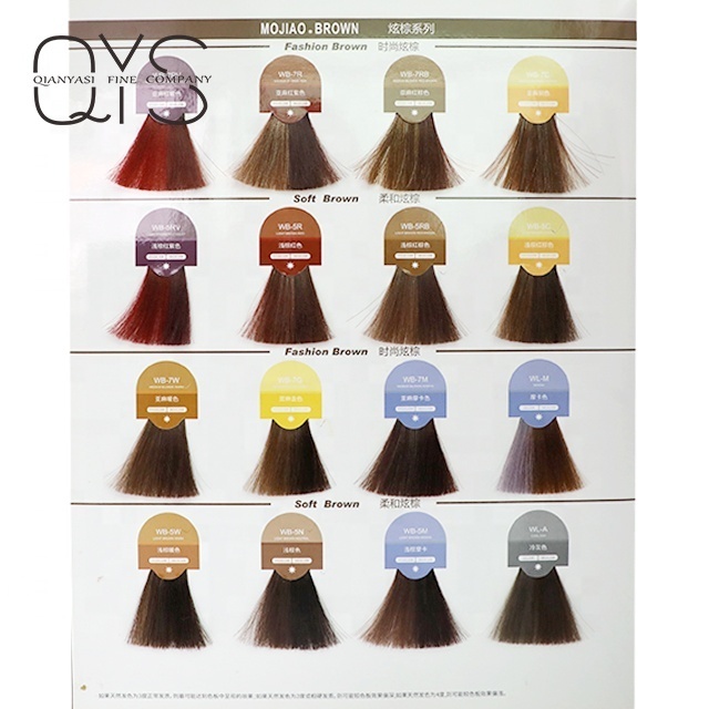 OEM-производитель, профессиональная Таблица цветов волос