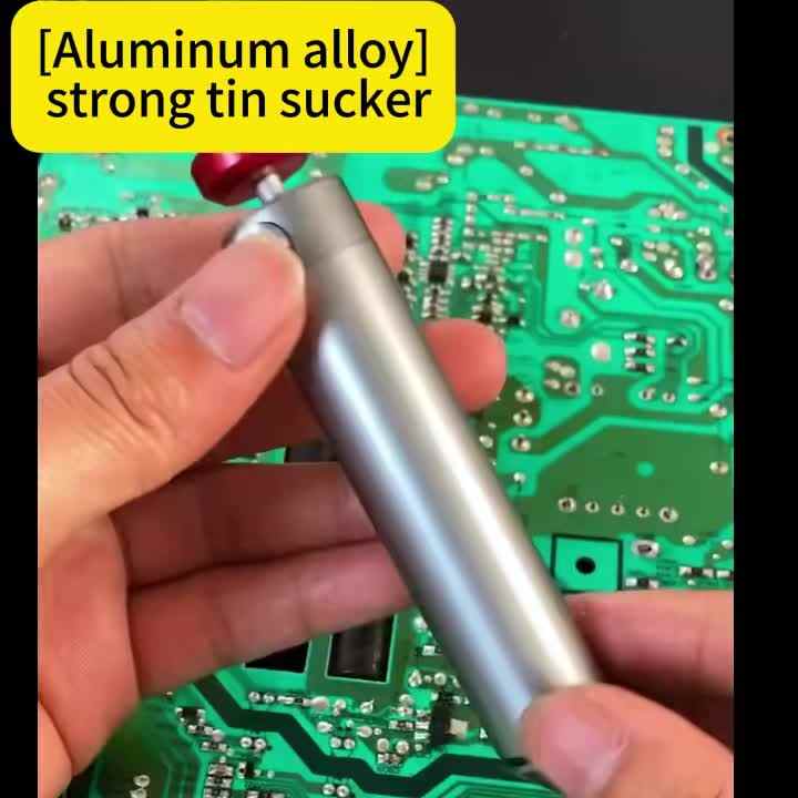 Entlötpumpe Sauger Für Lötzinn & Aluminium – Antistatisch, Praktisch Für Elektronik-Reparaturen