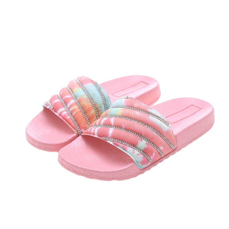 Босоножки без застежки; Новейшие женские тапочки и дизайнерские женские повседневные туфли со стразами