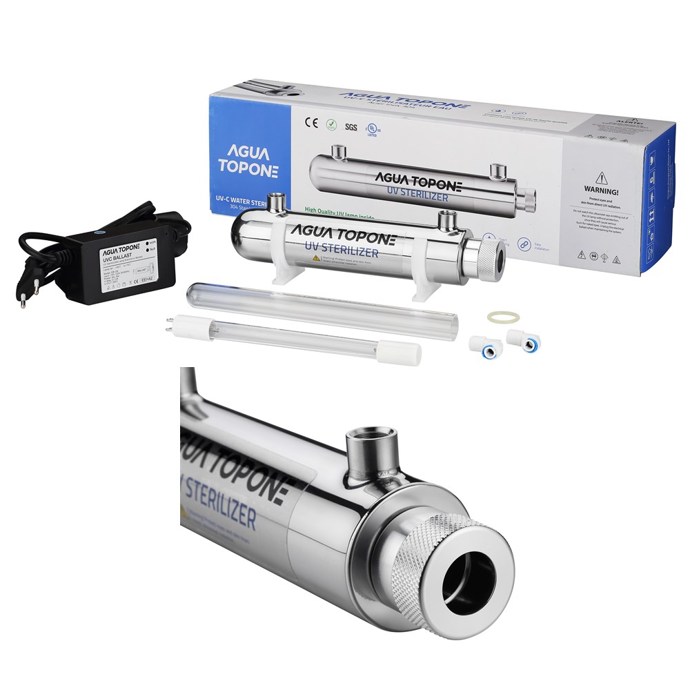 1g PM 12 Вт УФ-лампа 12 В УФ-стерилизатор воды