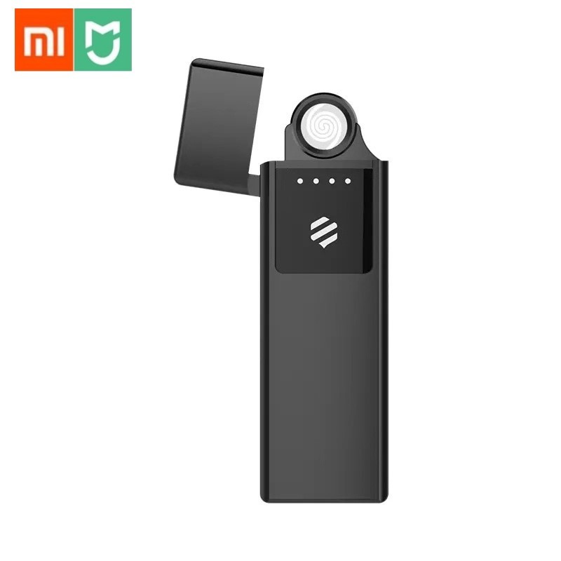 Xiaomi Beebest металл Электронная сигарета зажигалка USB перезаряжаемые сенсорный экран, ветрозащитная сигаретная гаджеты для мужчин безопасный для производства никакого пожара