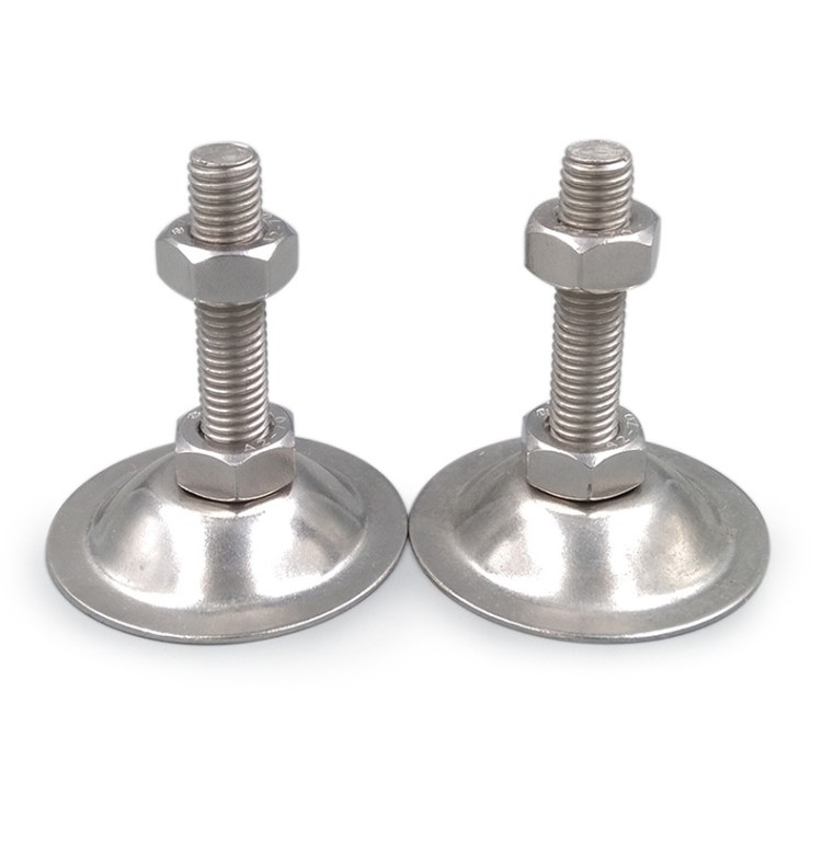 m8 m10 m12 重型 304 可调脚不锈钢水平脚