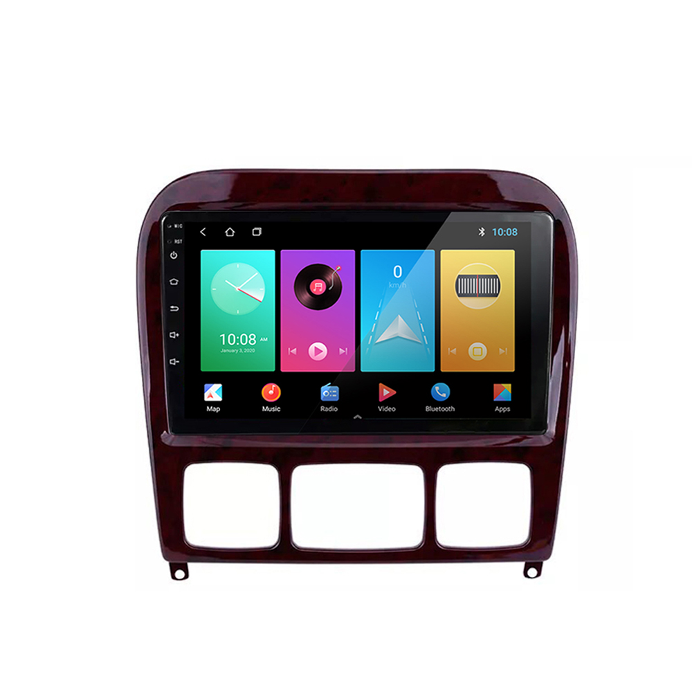 Car console Car Stereo Navigation Digital Slide Touchscreen Car DVD Radio Receiver 9 inch For BENZ S CLASS (W220 ) S280 2006