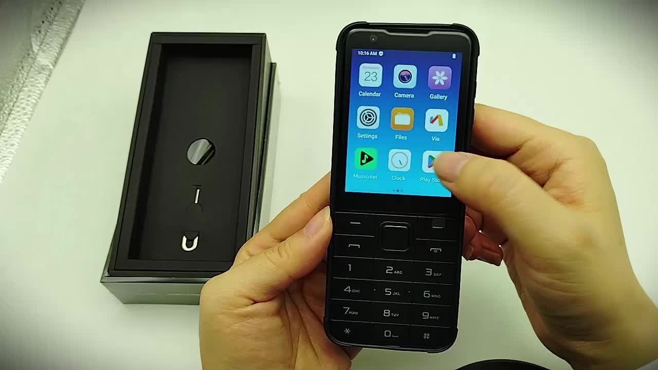 TIQ Mini M5s Black 64GB - Android Smart Phone with Dual SIM