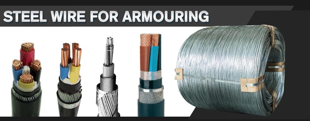 Hot Dipped Zinc Coated Galvanized Steel Wire Bright Q195 0