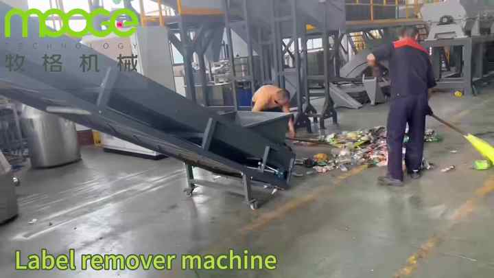 Automatic Removable PET Bottle Label Removing Machine with Motor ...