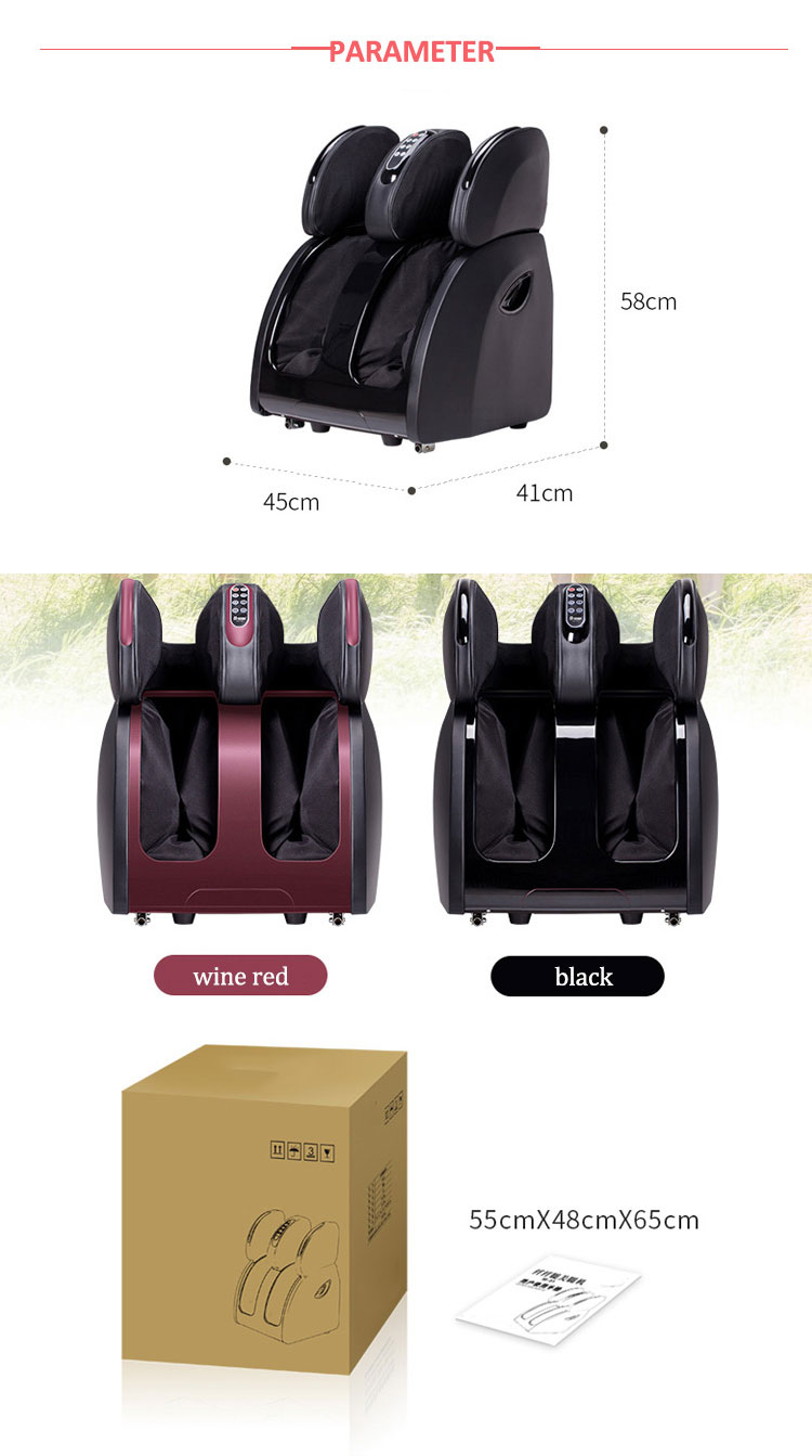 japanese leg beautician and calf massager with foot roller