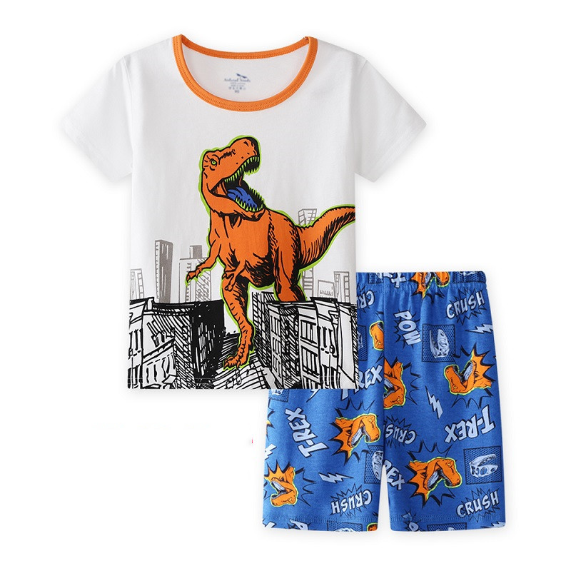 Летний комплект детской одежды для мальчиков и девочек, детские шорты с коротким рукавом, стильные Хлопковые Штаны