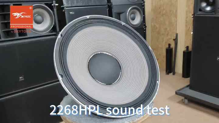 2268HPL Alto-falante Woofer de Bobina Dupla de 18 polegadas LF