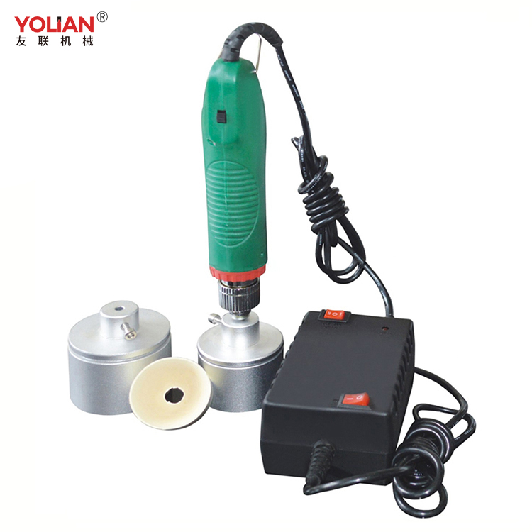 YL-D ручной Электрический винт укупорочные машины пластиковая бутылка контейнера крышки запайки