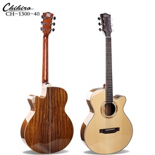 CH-1300-40   Chihiro 40 Inch Walnut Wood Cutaway Acoustic Guitar High Grade Guitar Wholesale