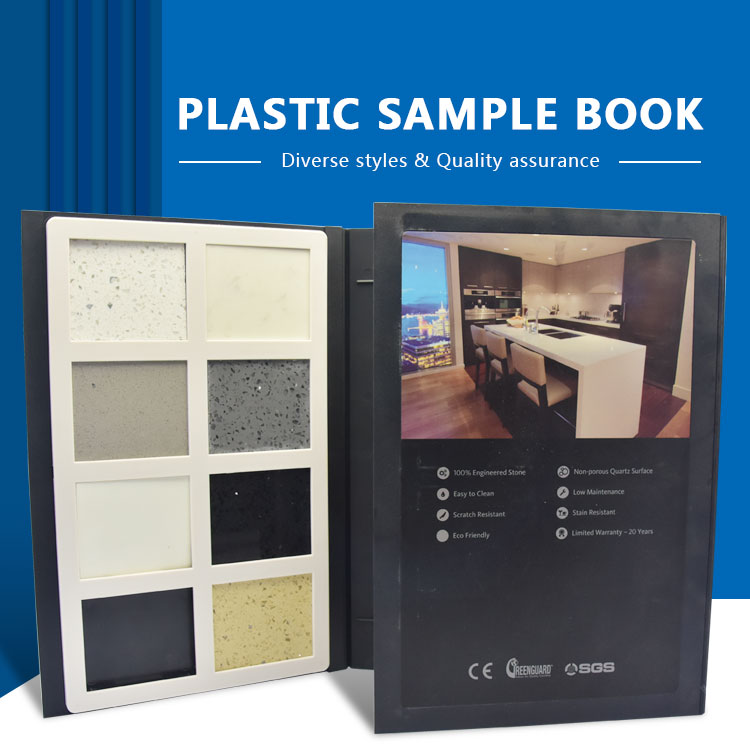 Popular Tile Exhibition Granite Sample Books Manufacturer Ceramic Tile Binders Stone Display Book