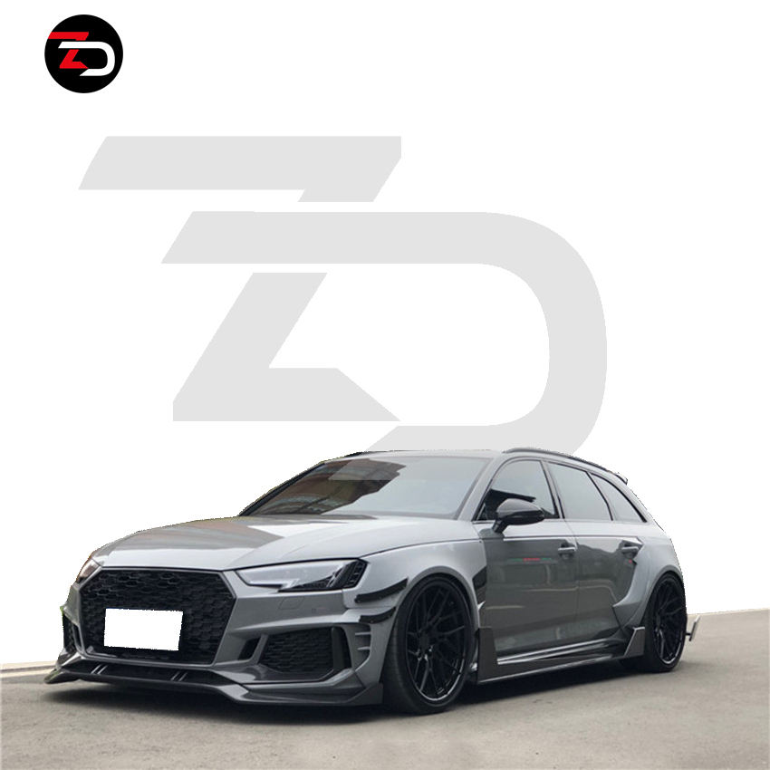 ZD Style Wide Body Kit for Audi A4 S4 RS4 Avant (2017-2020
