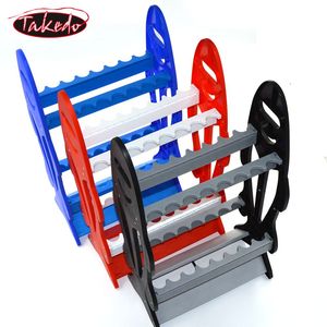 hot 16pcs fish style fishing display rod rack stand