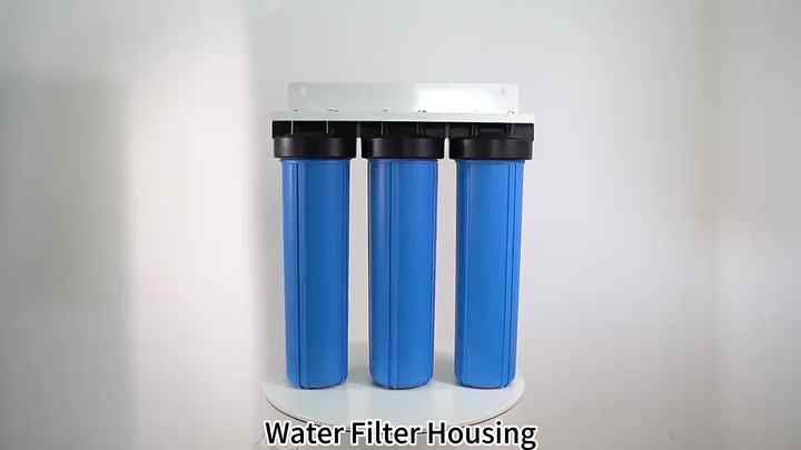 高品質大型ブループラスチック製浄水器ハウジング 20インチ大型浄水器