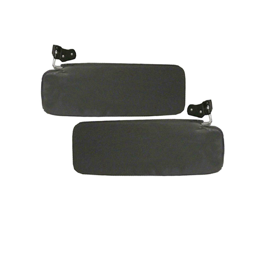 SUZUKI SAMURAI GYPSY SUN VISORS SUN SHADE GREY COLOR WITH MIRROR NEW BRAND