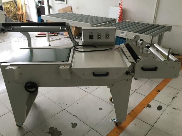 DFQA450 Полу Автоматический Уплотнитель L BS-A450 L уплотнительной 2 в 1 пластиковая машина для запечатывания пленкой тепла туннельная машина для упаковки в термоусадочную пленку