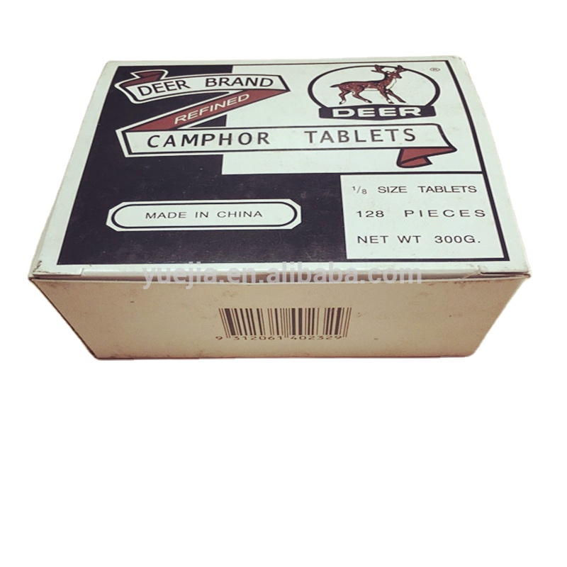Производитель Китай 96% Pure 1/8 унций олень камфоры 300 г
