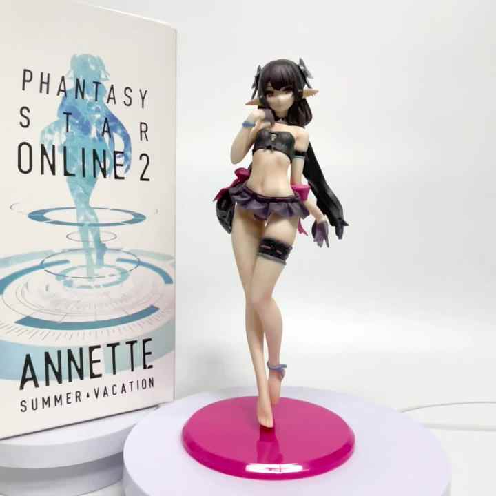 Japanese PVC Phantasy Star Online 2 Annette Sexy Girls Collectible