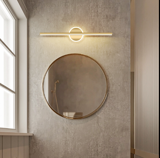 vanity wall lights brass bathroom mirror light led front lamp make up lamp