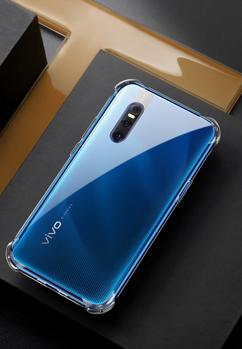 批发散装防震透明手机壳适用于vivo s1 s5 s6 y91 y93,软tpu手机配件
