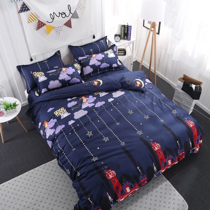 Home Luxury Extra Soft Breathable Bedding set  Microfiber Duvet Cover Pillowcase