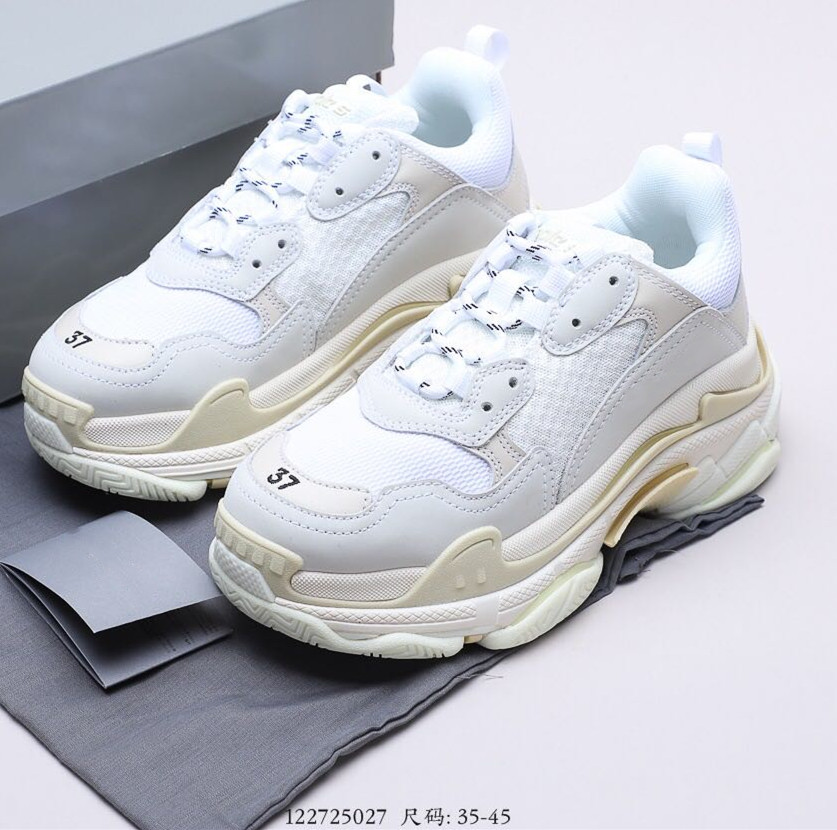 2021 оптовая продажа, высокое качество, брендовая мужская спортивная обувь для бега balanciaga triple s