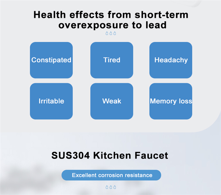 High Quality Sanitary Ware Stainless Steel Hot And Cold Single Handle Deck Mounted Sink Water Mixer Tap Robinet Kitchen Faucet