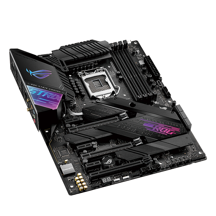 华硕rog strix z490-e游戏atx游戏主板与i7-10700k/i9-10900kf/i9-10