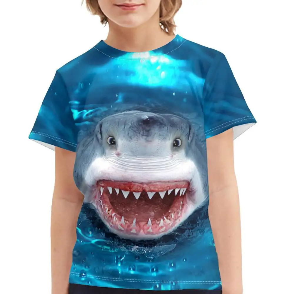 Акула опт. Одежда с улыбающейся акулами.