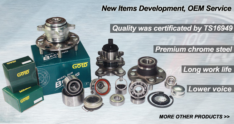 High Performance Wheel Hub Bearing Assembly for Toyota Hiace 2020