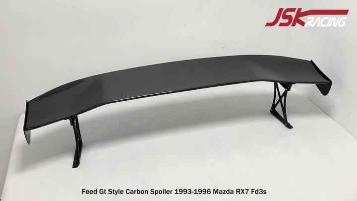 1993-1996 FEED GTスタイル カーボンファイバー スポイラーウィング RX