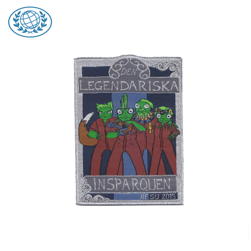 Teenage Nutant Ninja TURTLE Jacquard Woven label patch sew on for decorative