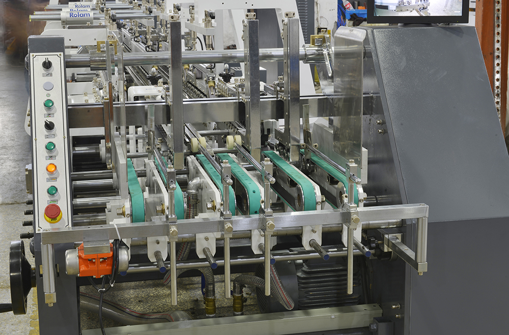 High Speed 4 Corner Folder Gluer Machine 400m/Min 800mm Blank Width