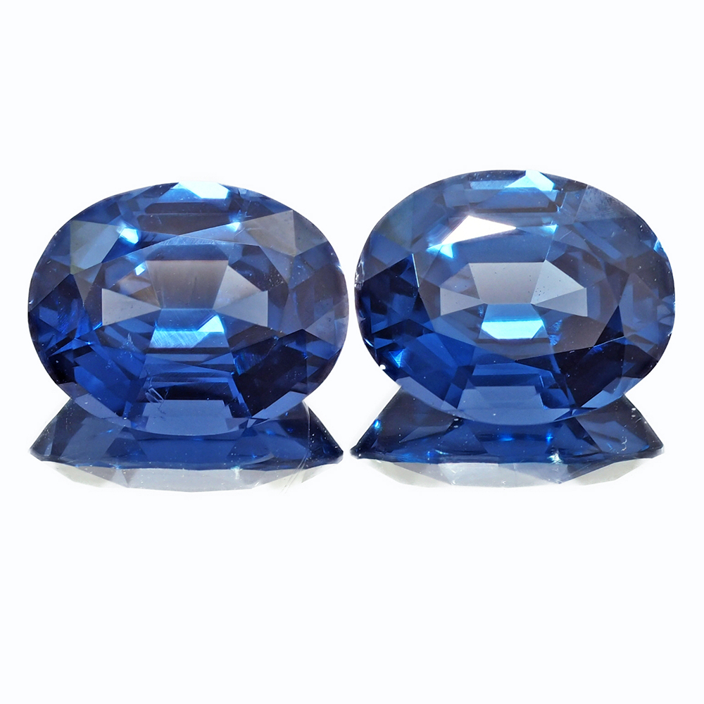 工厂批发低价大尺寸优质蓝色尖晶石宝石首饰