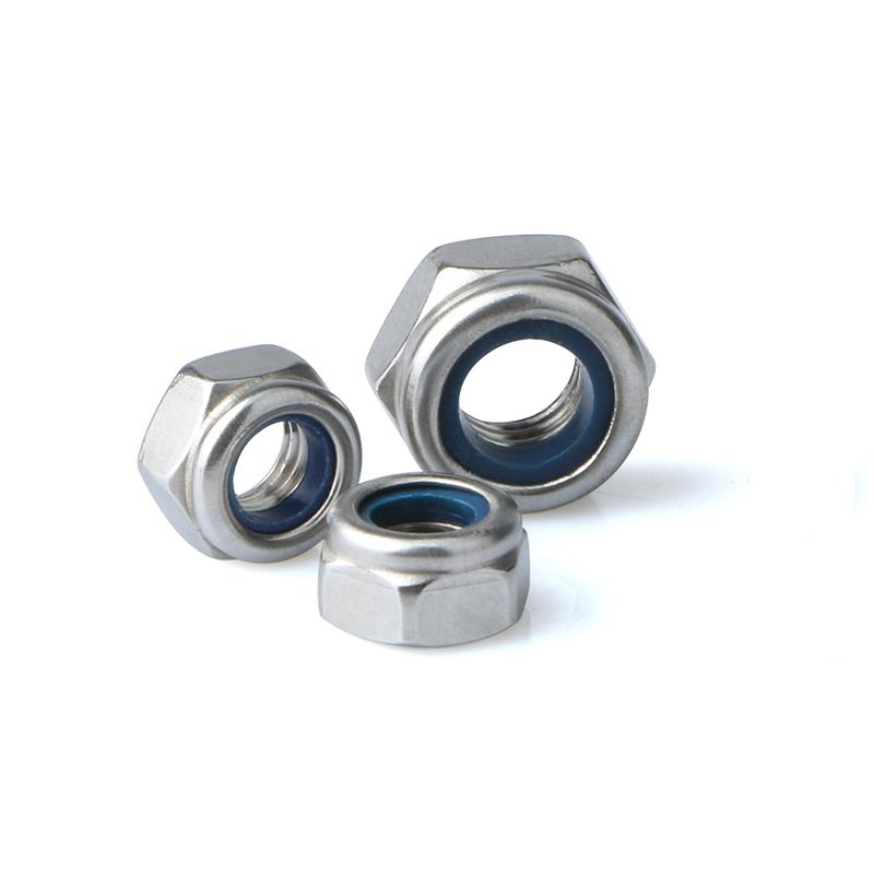 Din985 Din982 Hex Nylon Insert Lock Nuts